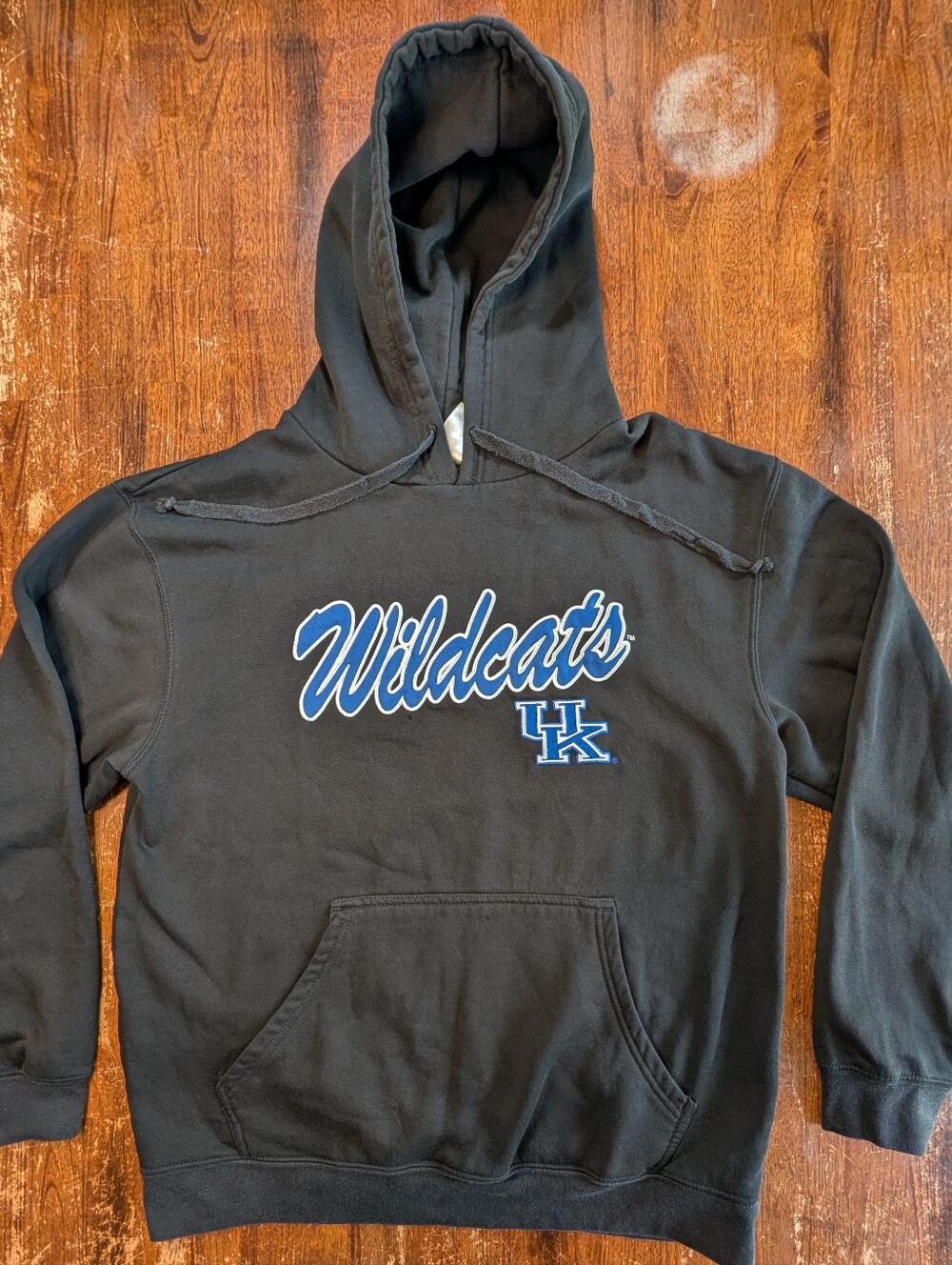 University of Kentucky Wildcats Hoodie Unisex L Black NCAA Basketball Sweatshirt